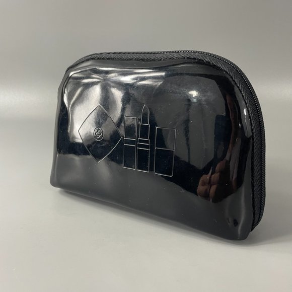 CHANEL Shiny Black Cosmetic Case - Picture 3 of 11